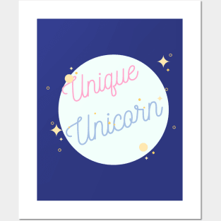 Kid's Unique Unicorn Posters and Art